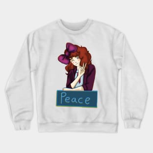 90s Peace Crewneck Sweatshirt